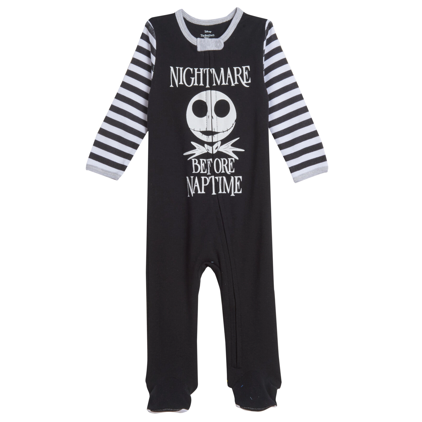 Disney Nightmare Before Christmas Baby Boys' 2-Pack Footed Sleep and Play