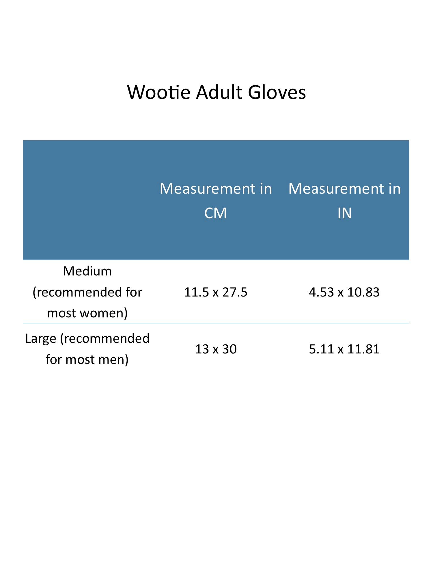 CTM Adult Winter Ski Gloves with Extended Cuff and Wrist Strap by Wootie