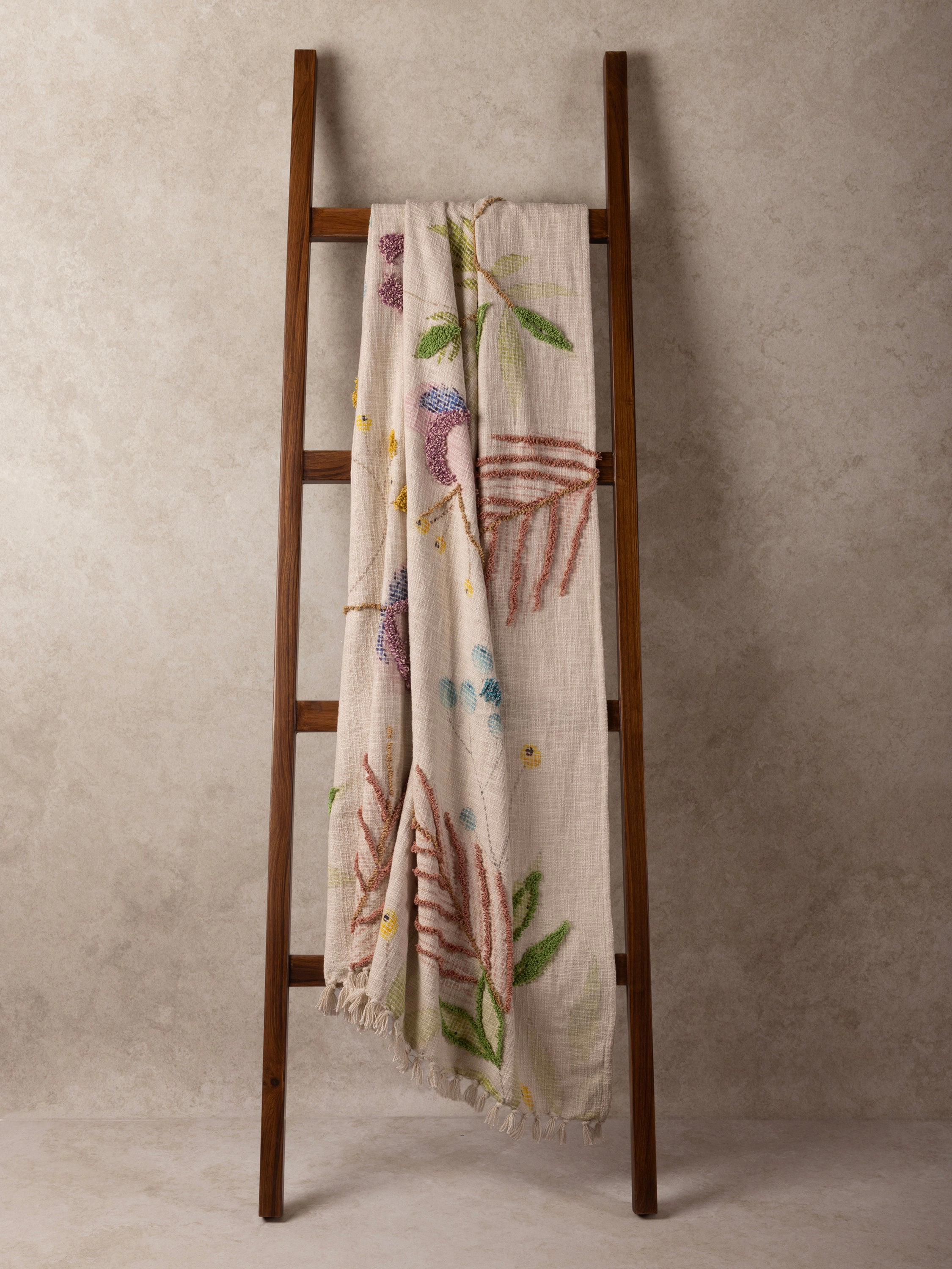 GAURI KOHLI Bahara Throw Blanket 50"x60"