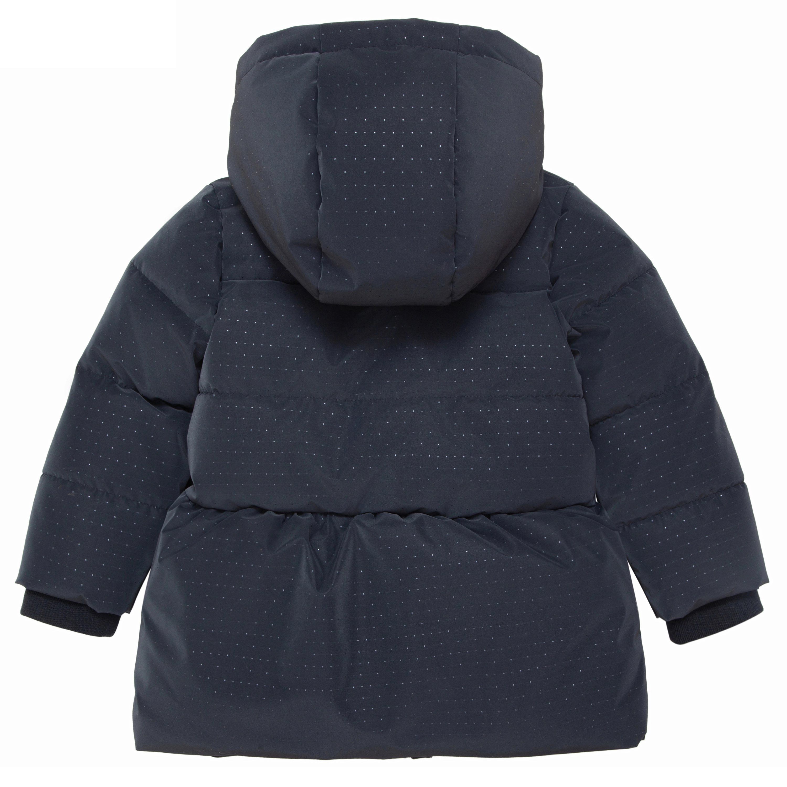 Rokka&Rolla Toddler Girls Faux Fur Mid-Length Puffer Coat