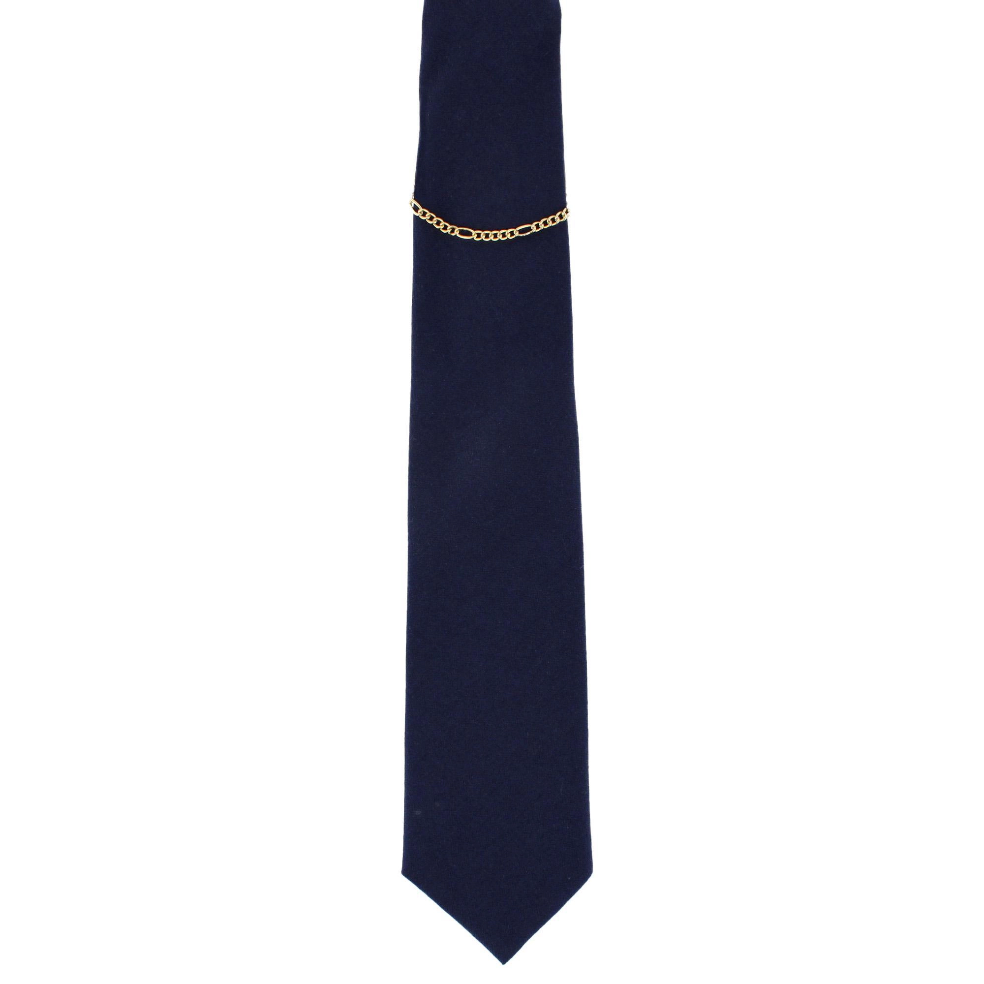 Competition Inc. Men's Figaro Style Link Tie Chains (Pack of 2)