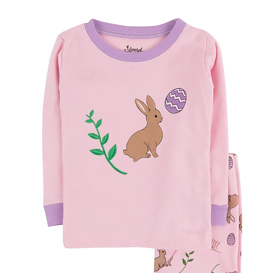 Leveret Baby/Toddler/Kids 2-pc Cotton Snug Fit Easter Pajamas