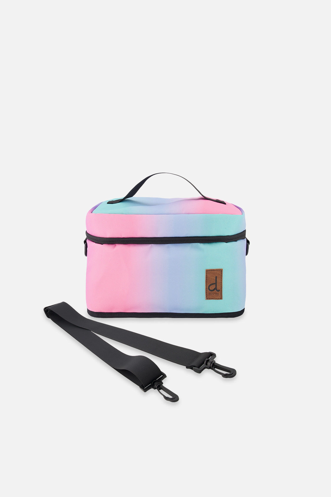Deux par Deux Girls Insulated Gradient Lunch Box with Removable Shoulder Strap