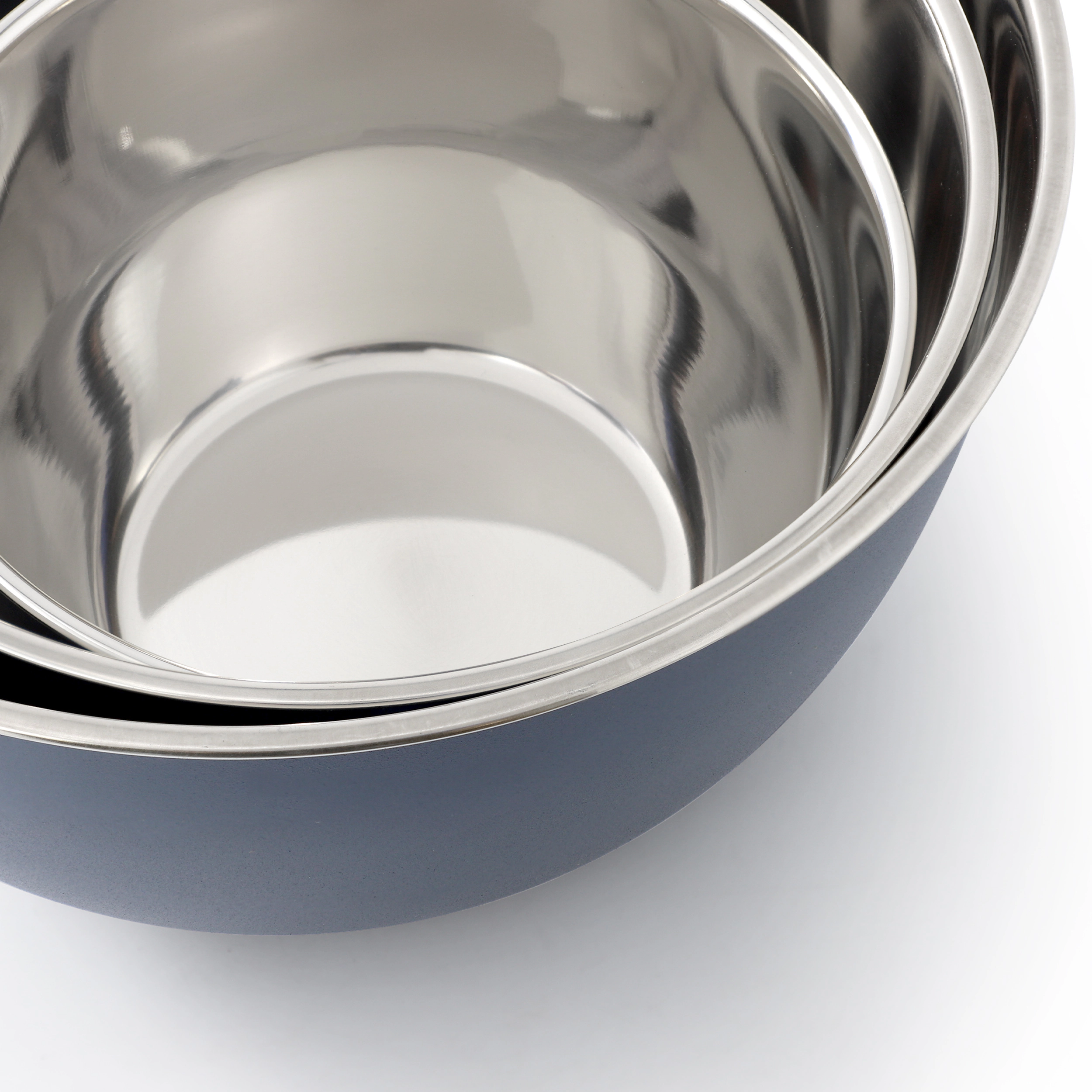 Oster Foxgate 3 Piece Stainless Steel All Purpose Mixing Bowl Set