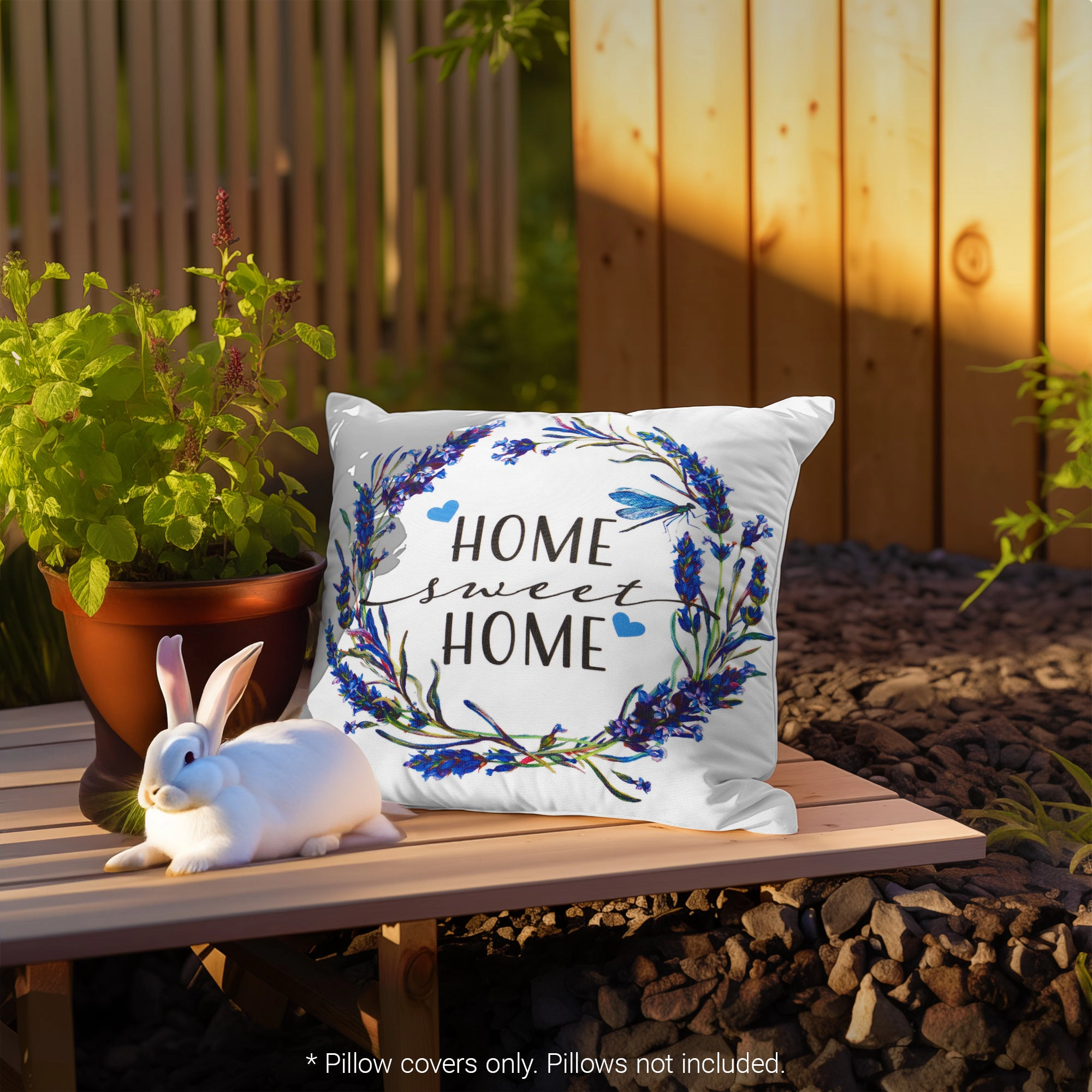 G128 Farmhouse Floral Decorative Throw Pillow Covers