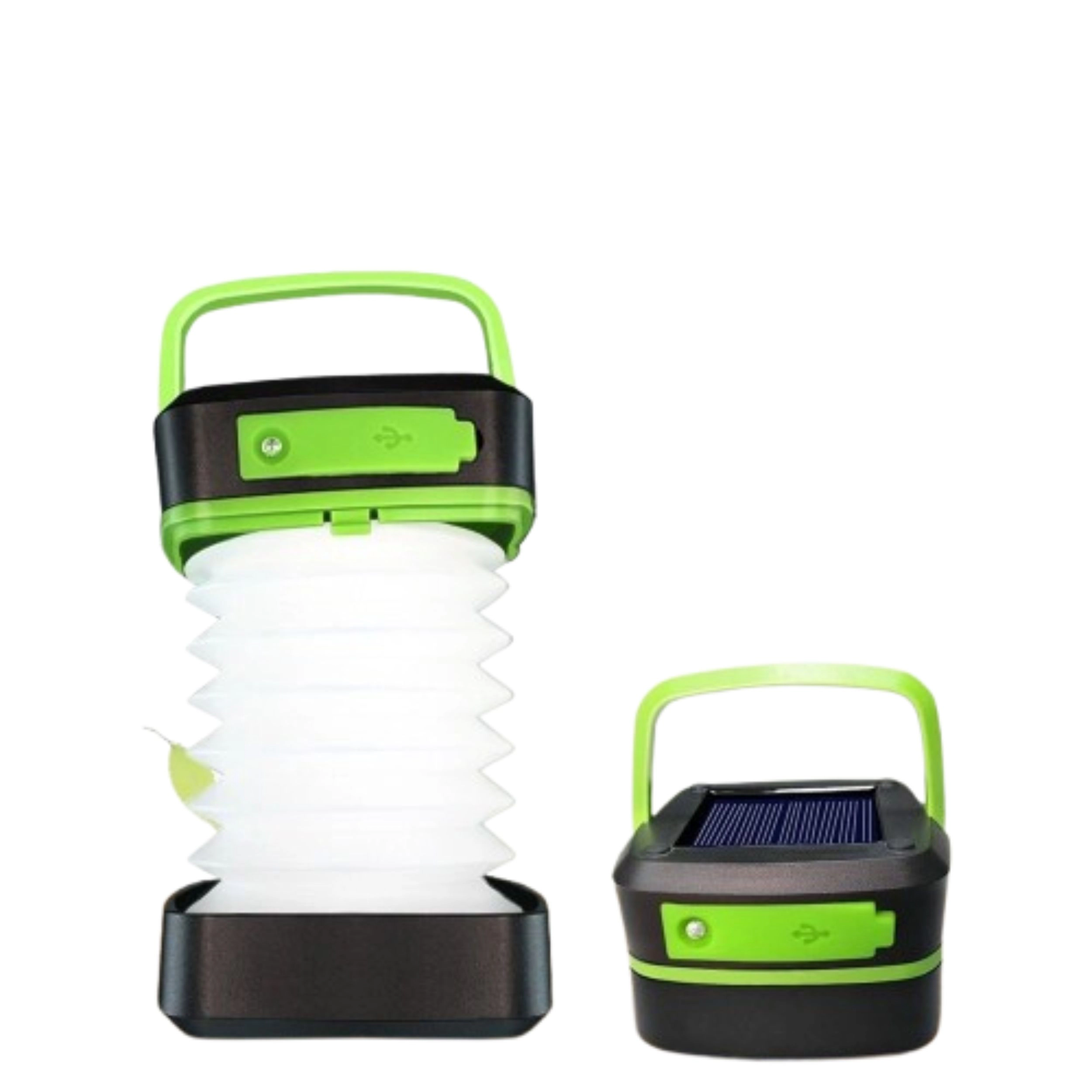 Home Collection Solar Rechargeable LED Camping Lantern and Flashlight