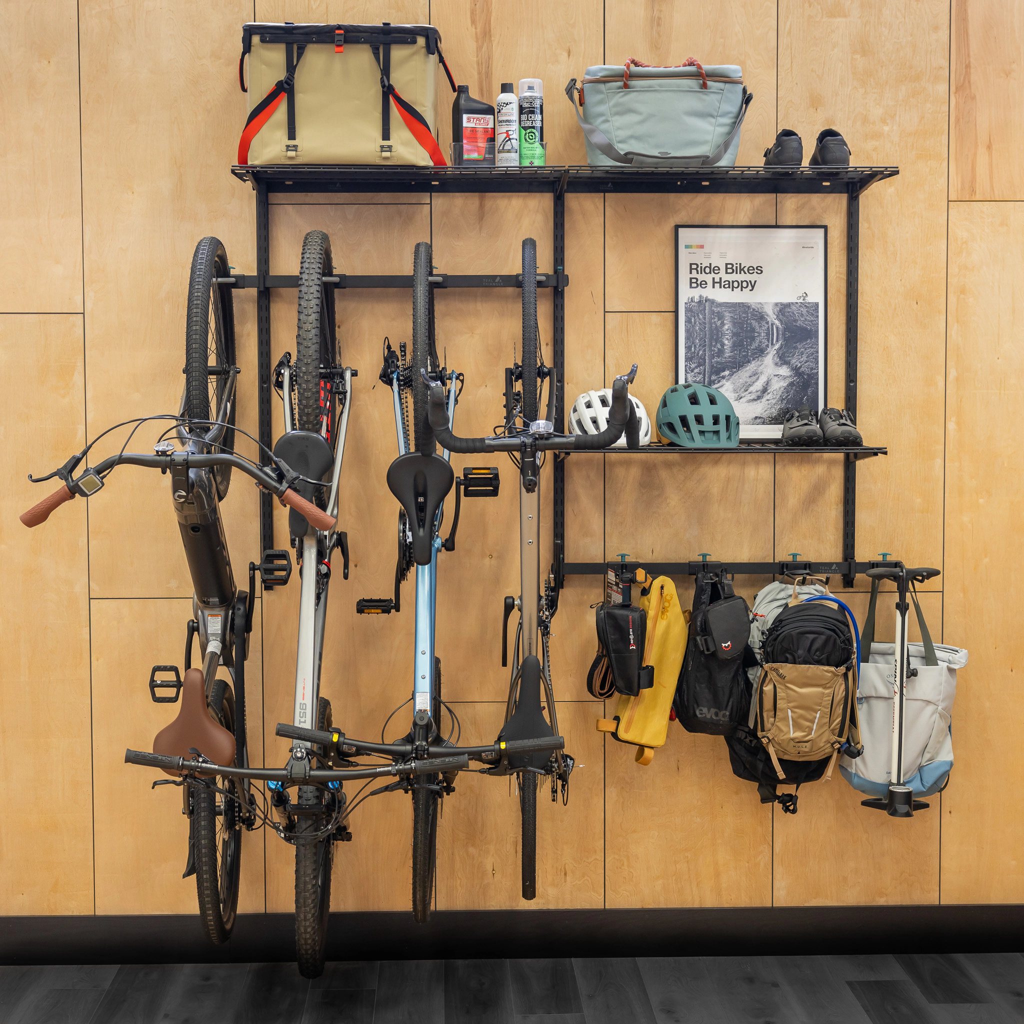 StoreYour G-Bike Pro, Adjustable Wall Storage System, Holds 500 lbs