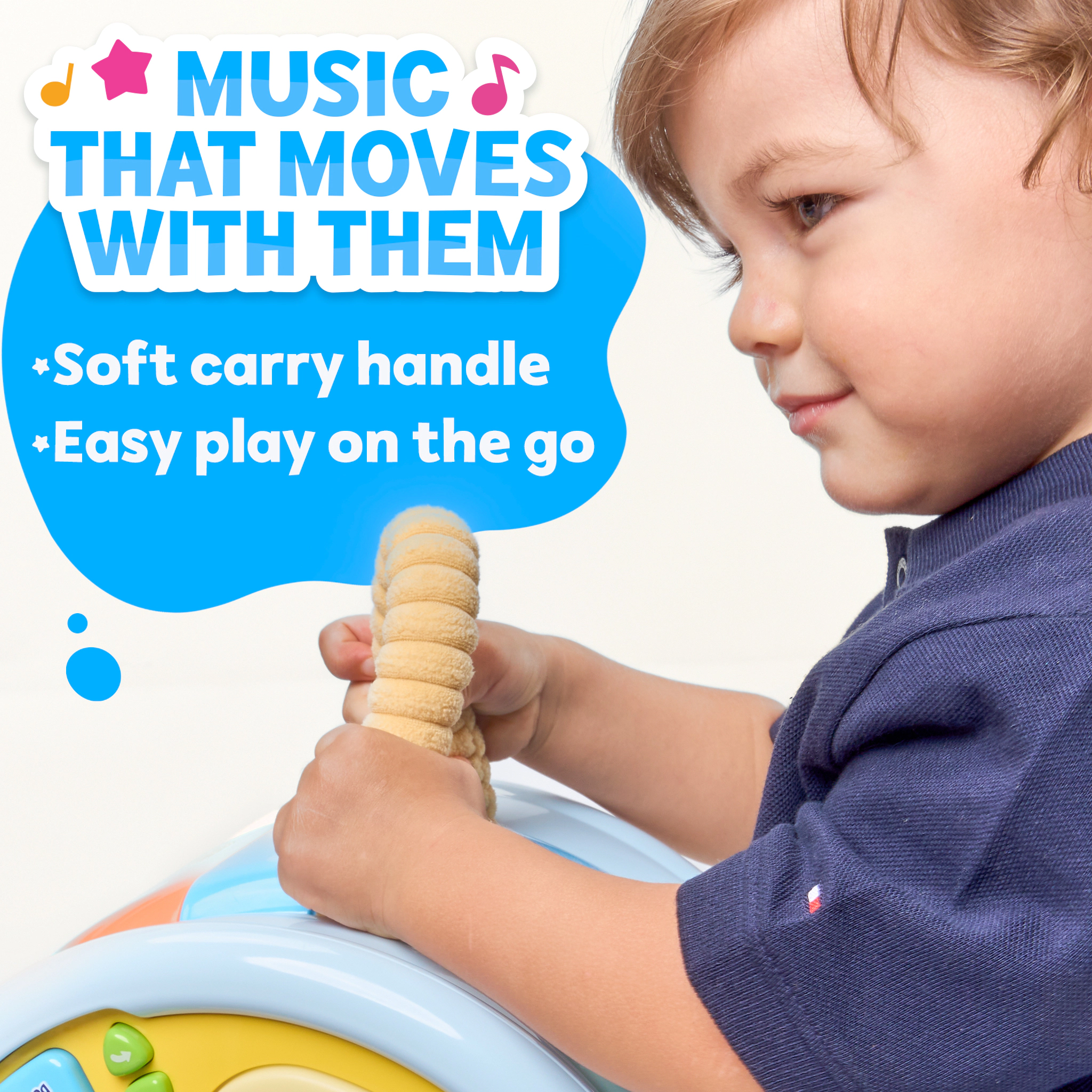 Pinkfong Kids Baby Shark 2-in-1 Piano & Drum Musical Toy - Keyboard with Songs & Sound Effects