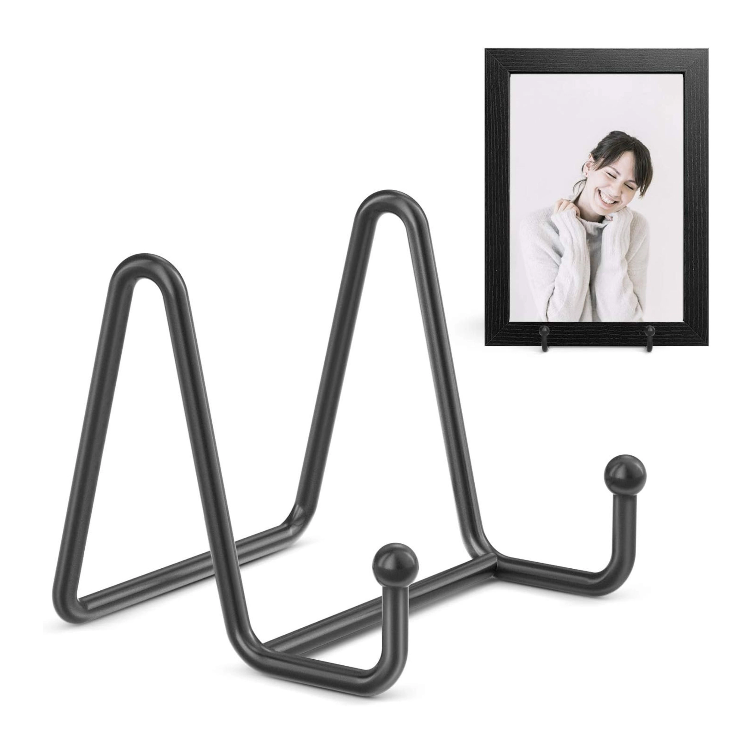 Stock Preferred Pack of 2 Metal Plate Display Stands for Decorative Plates,Books and Picture Frames
