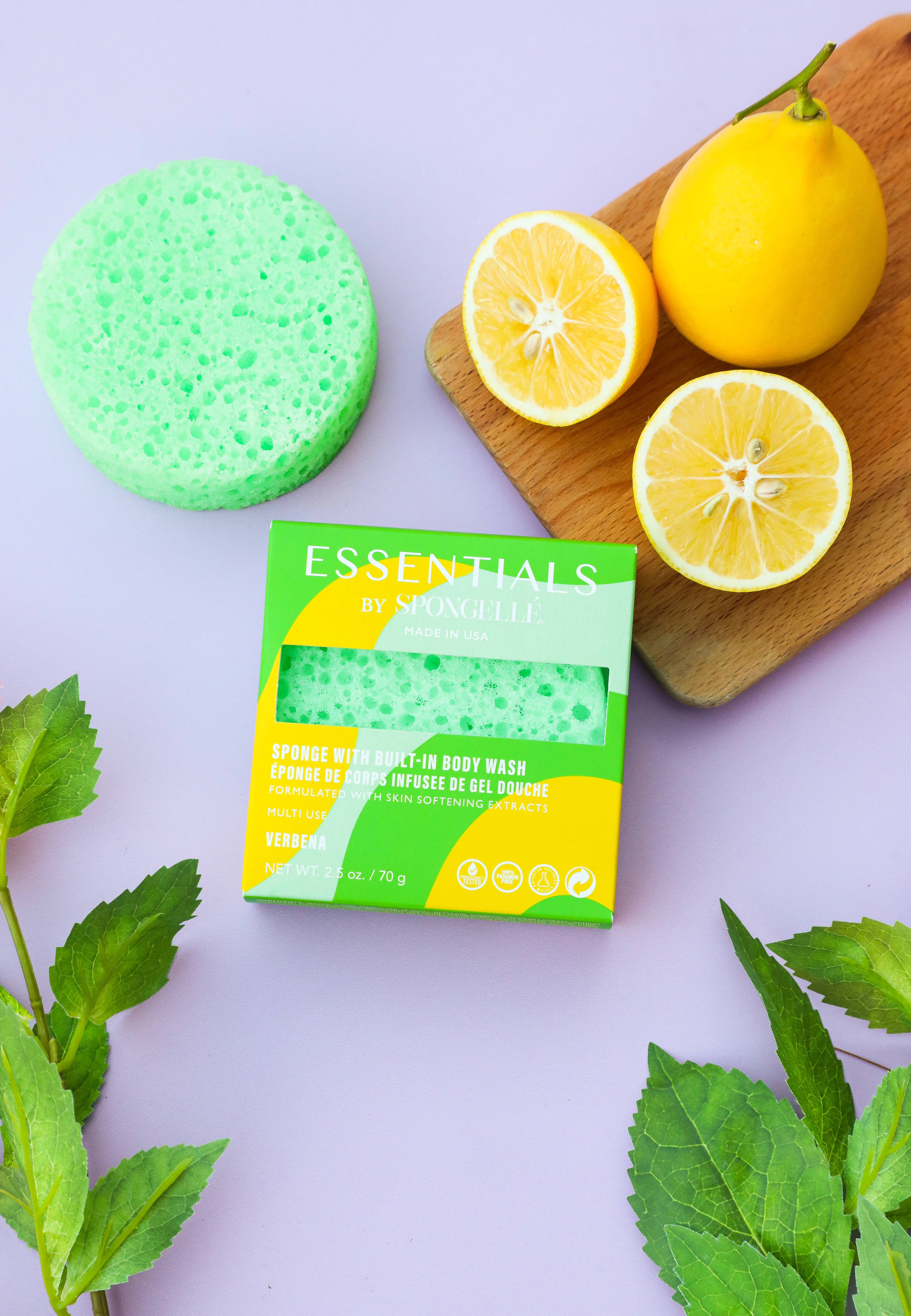 ESSENTIALS BY SPONGELLE - BODY BUFFER - VERBENA