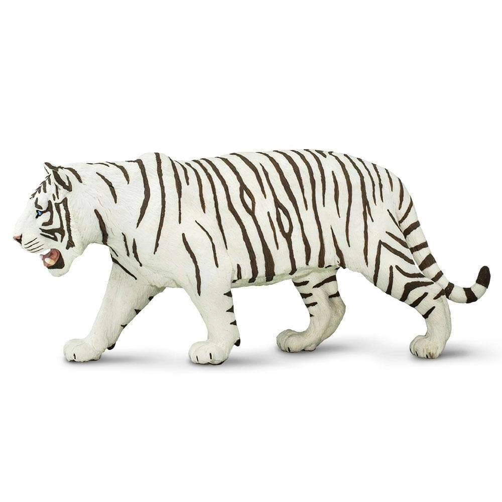 Safari Ltd. - White Siberian Tiger Kids Toy Figure