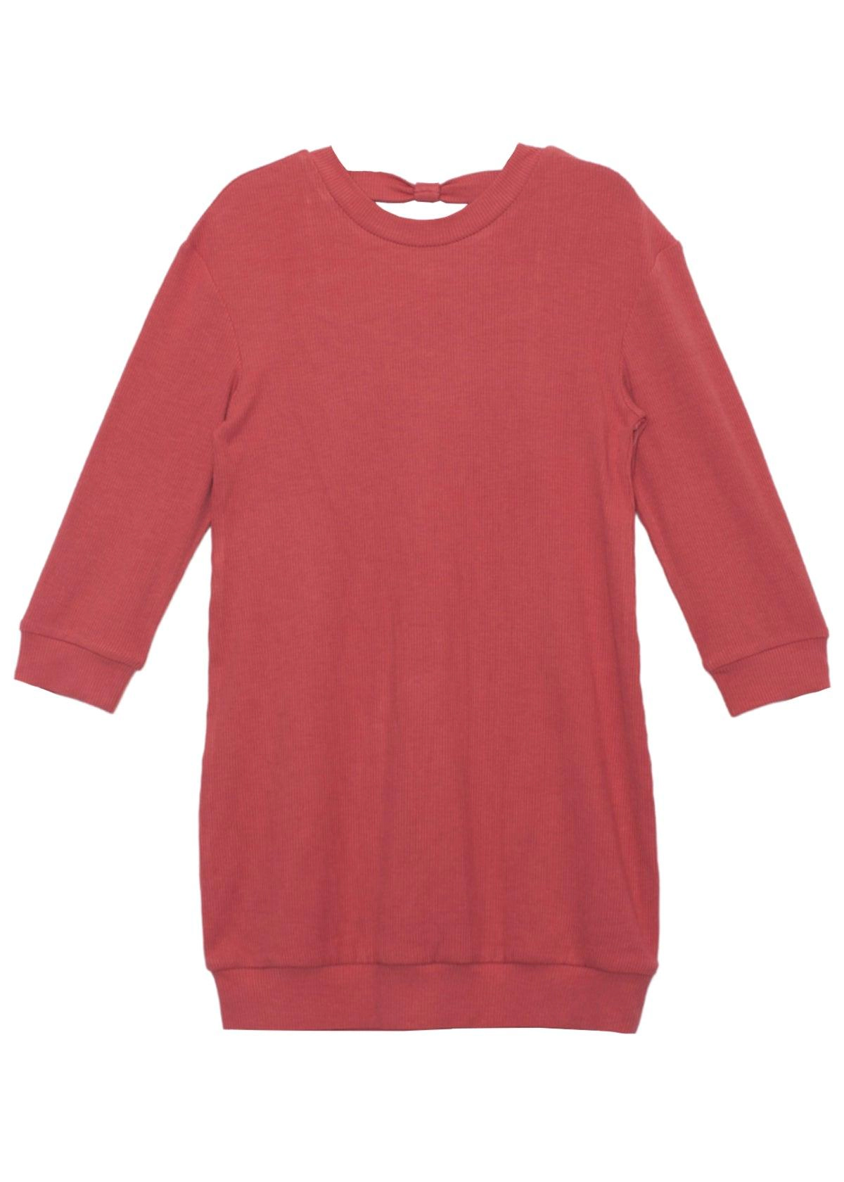 Isobella and Chloe Primrose Knit Cedar Dress