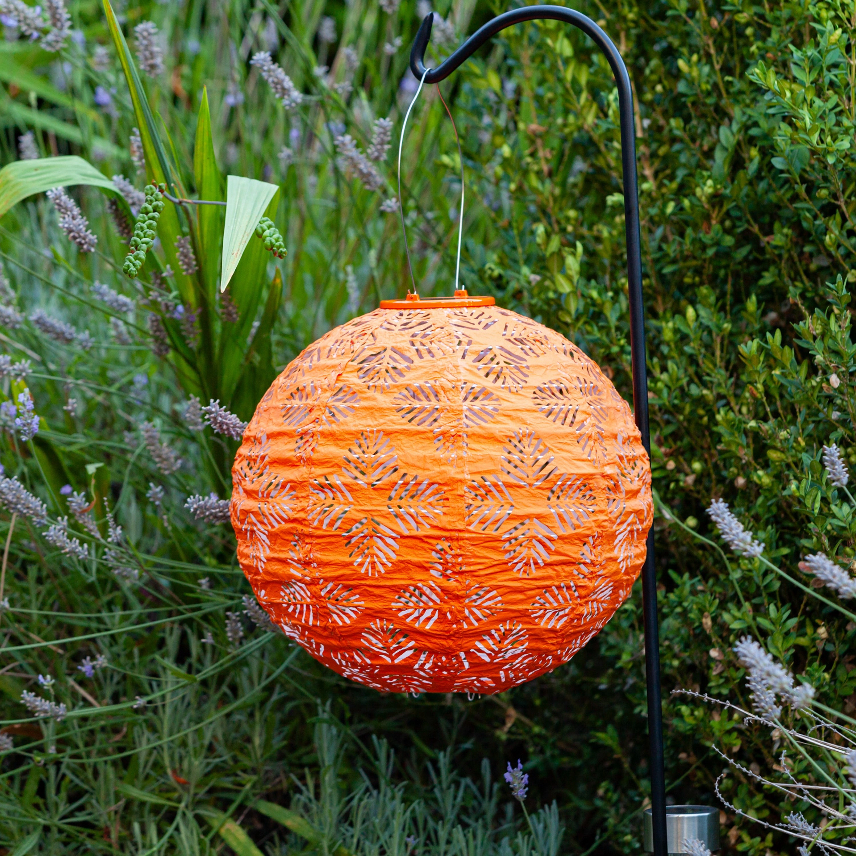 Allsop Home & Garden Soji Stella Brights Geo Palm 12 Solar Lantern