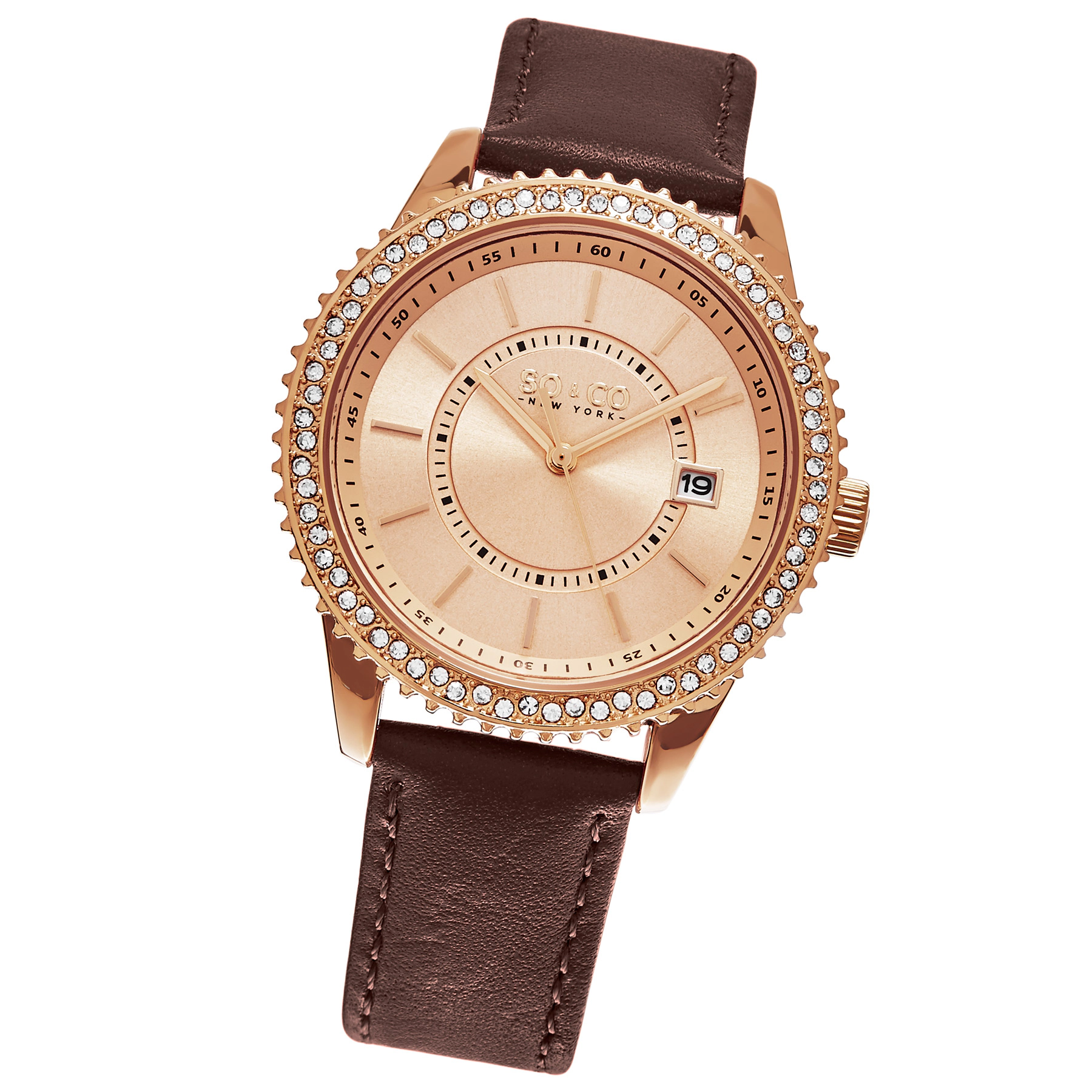 SO&CO 5246 38mm Classic Quartz Watch