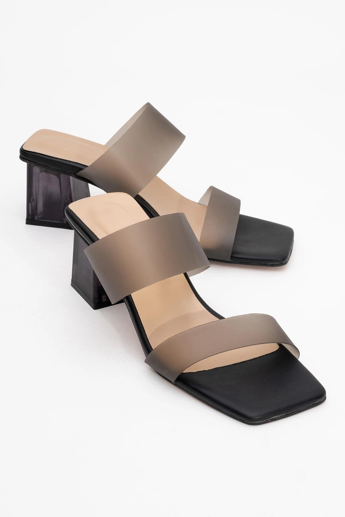 Prologue Shoes Womens Elara Transparent Strap Sandal