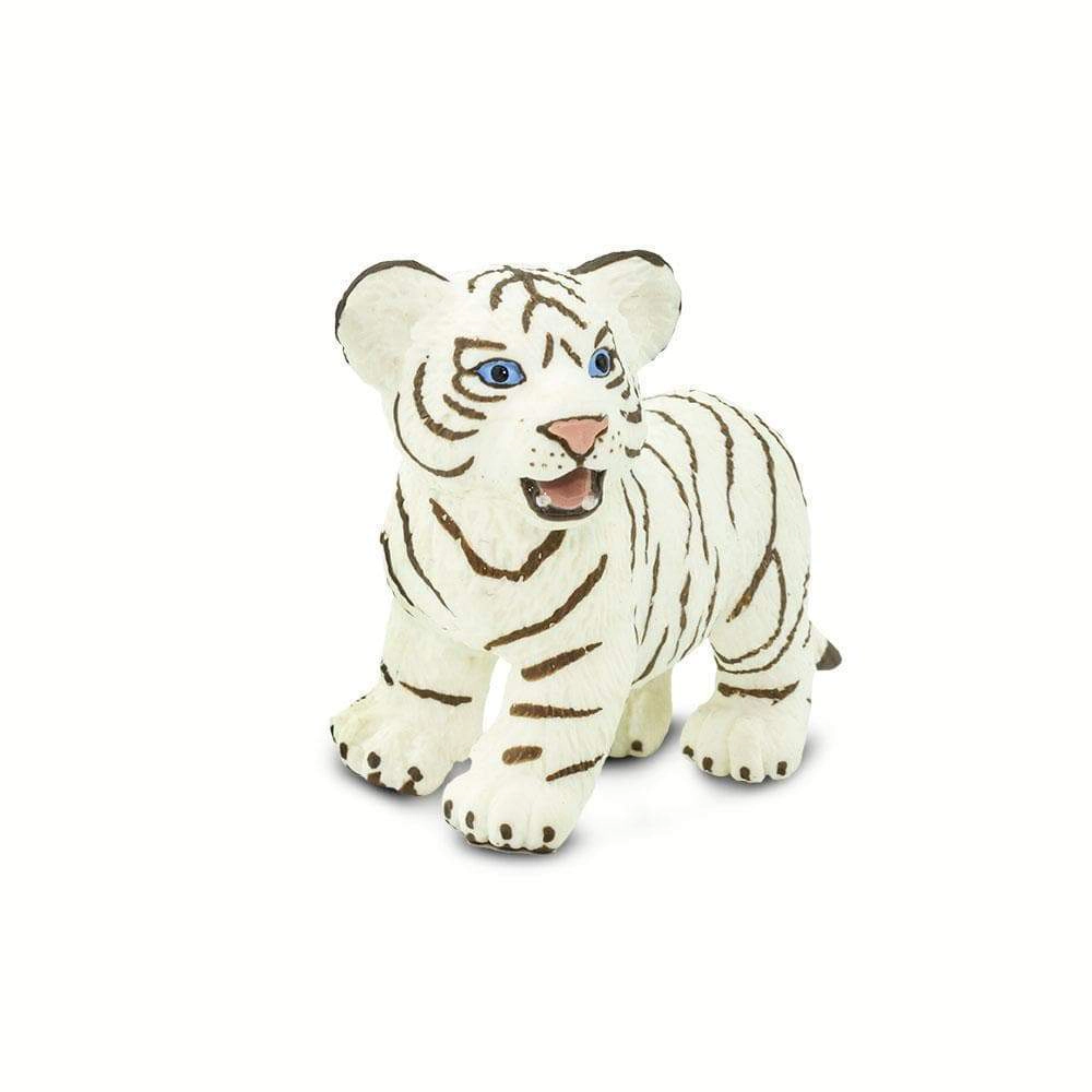 Safari Ltd. - White Bengal Tiger Cub Kids Toy Figure