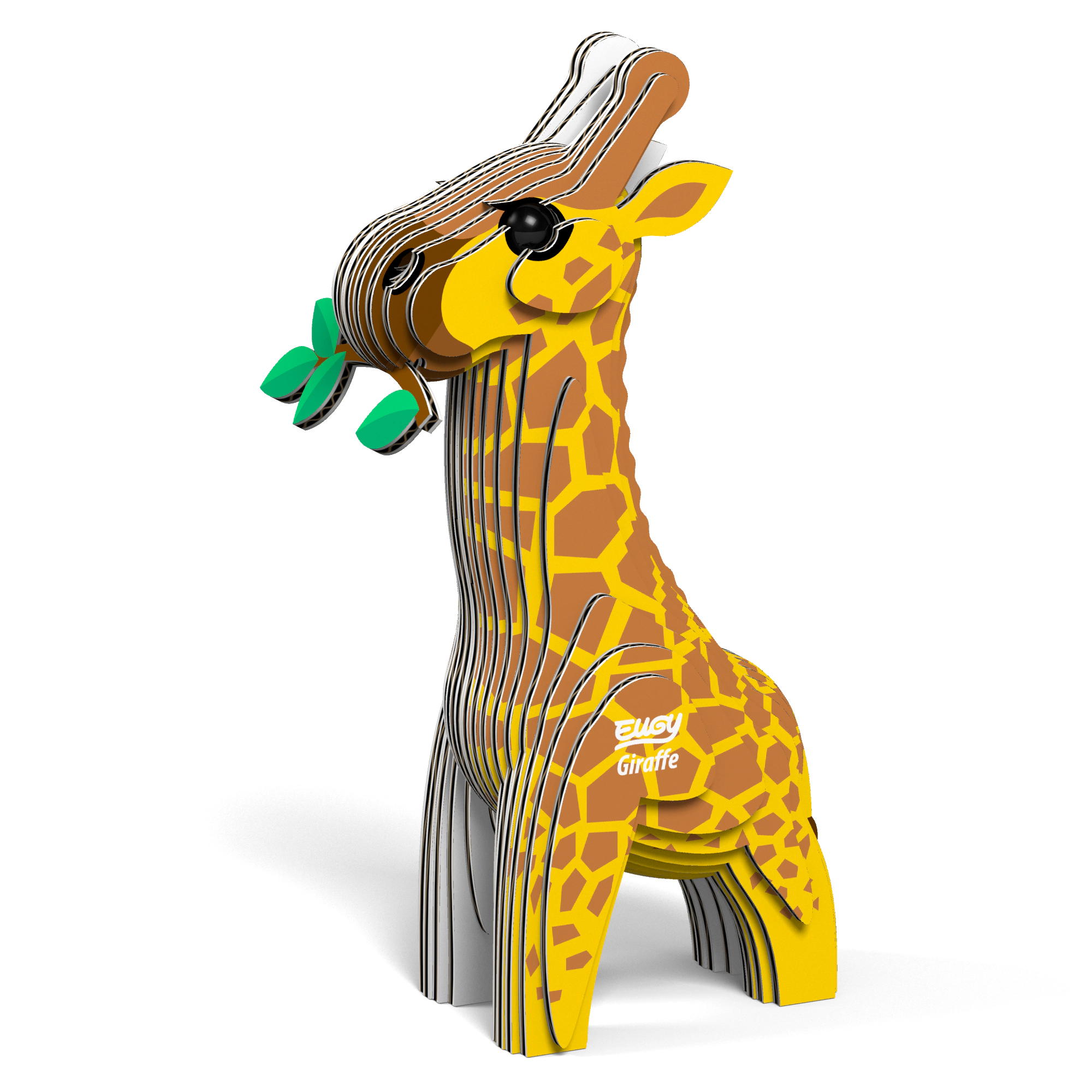 EUGY Giraffe 3D Puzzle - contains 20 puzzle pieces