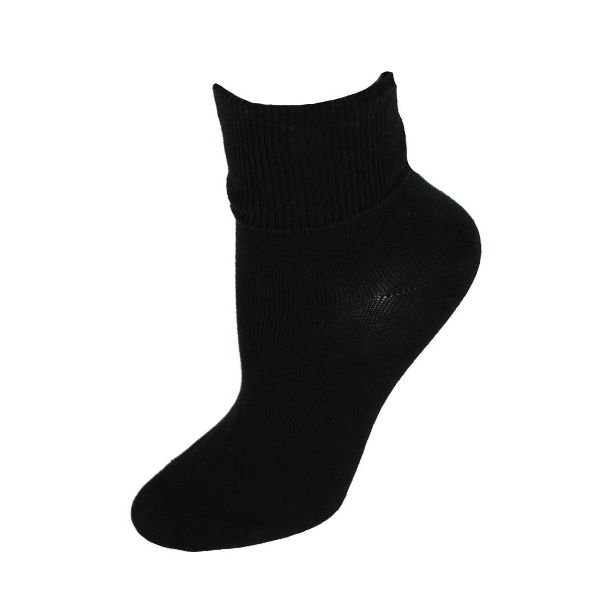 Jefferies Socks Women's Organic Cotton Turn Cuff