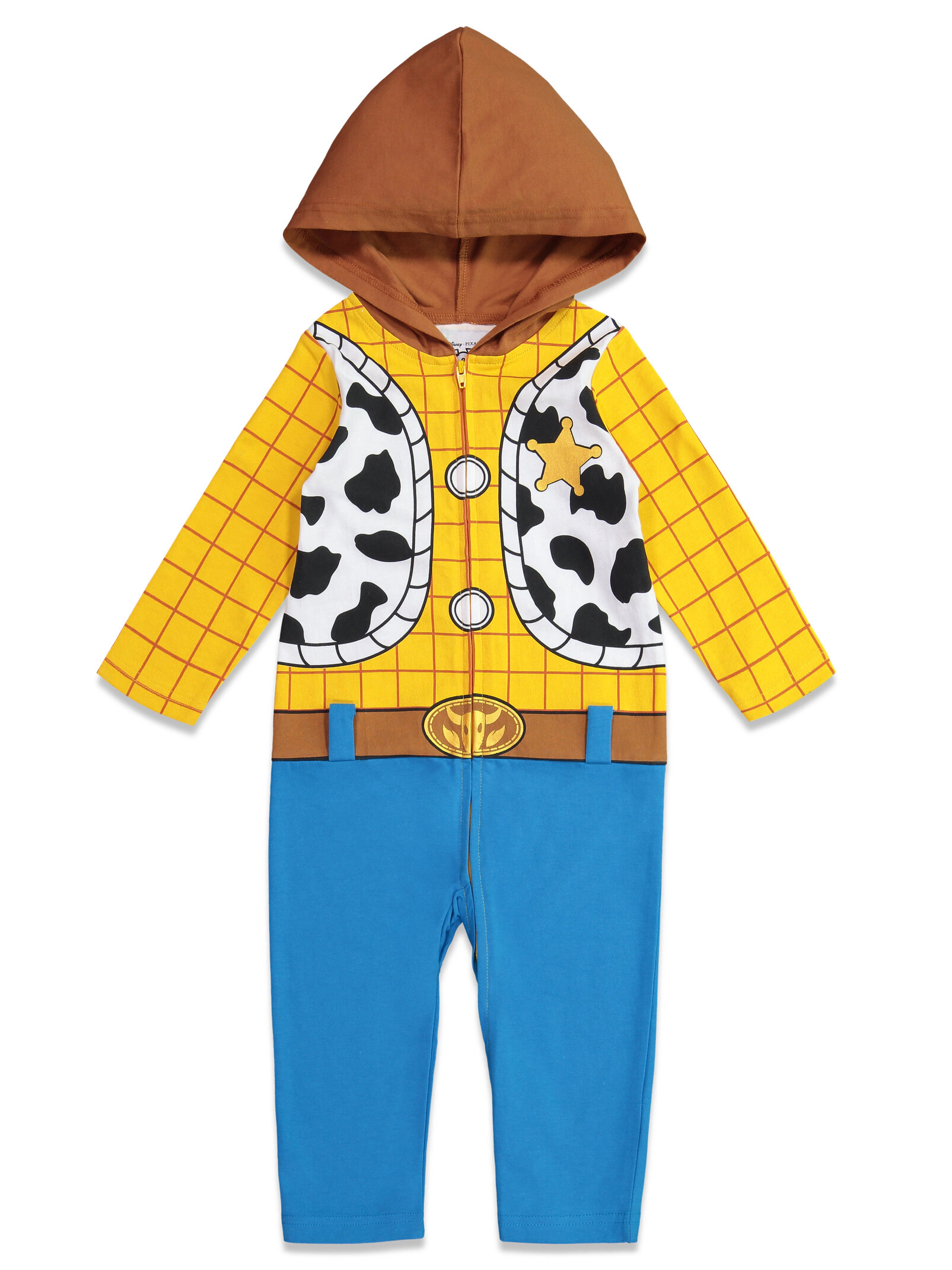 Disney Toy Story Woody Cosplay Hooded Coverall