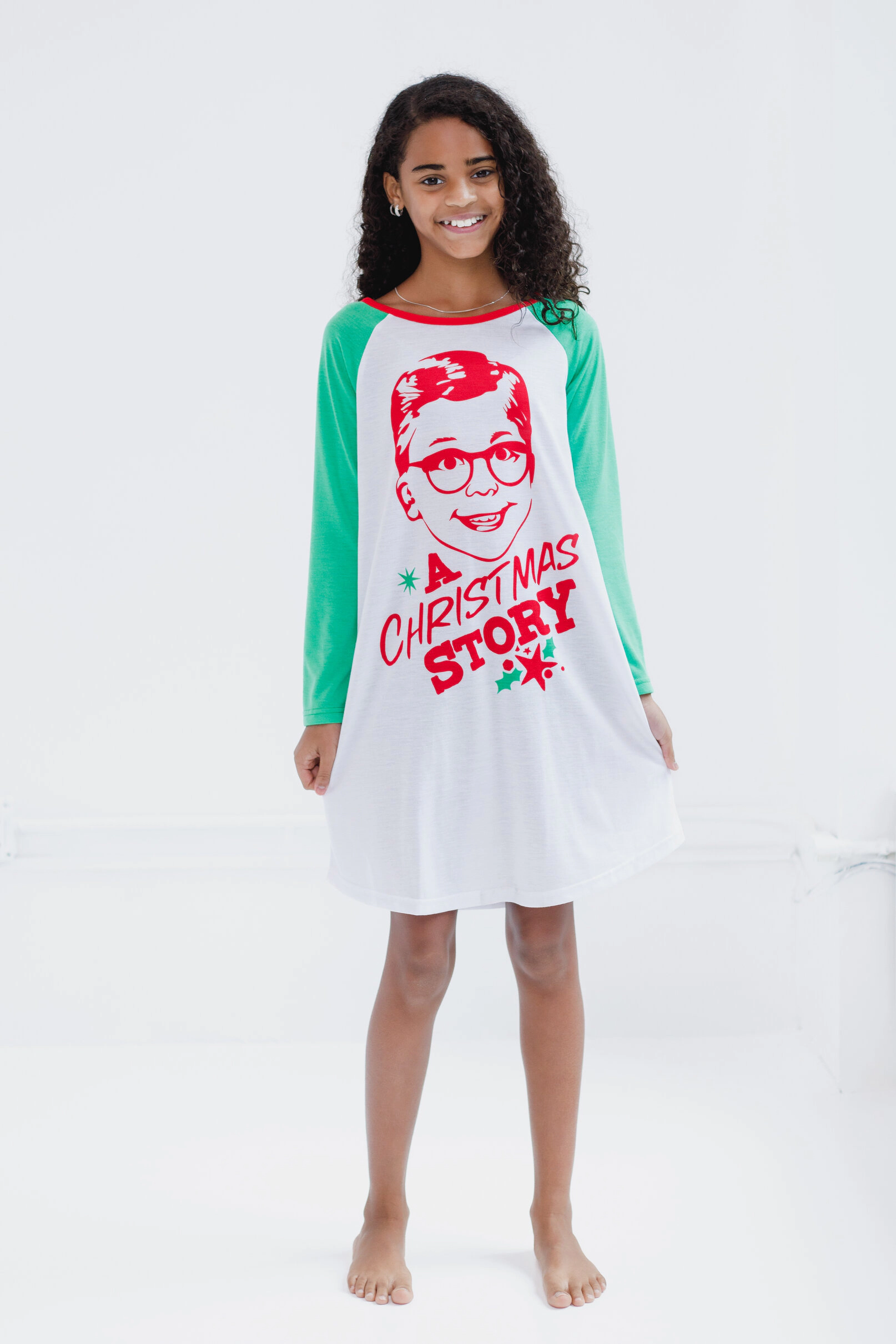 A Christmas Story Ralphie Parker Girls' Pajama Nightgown