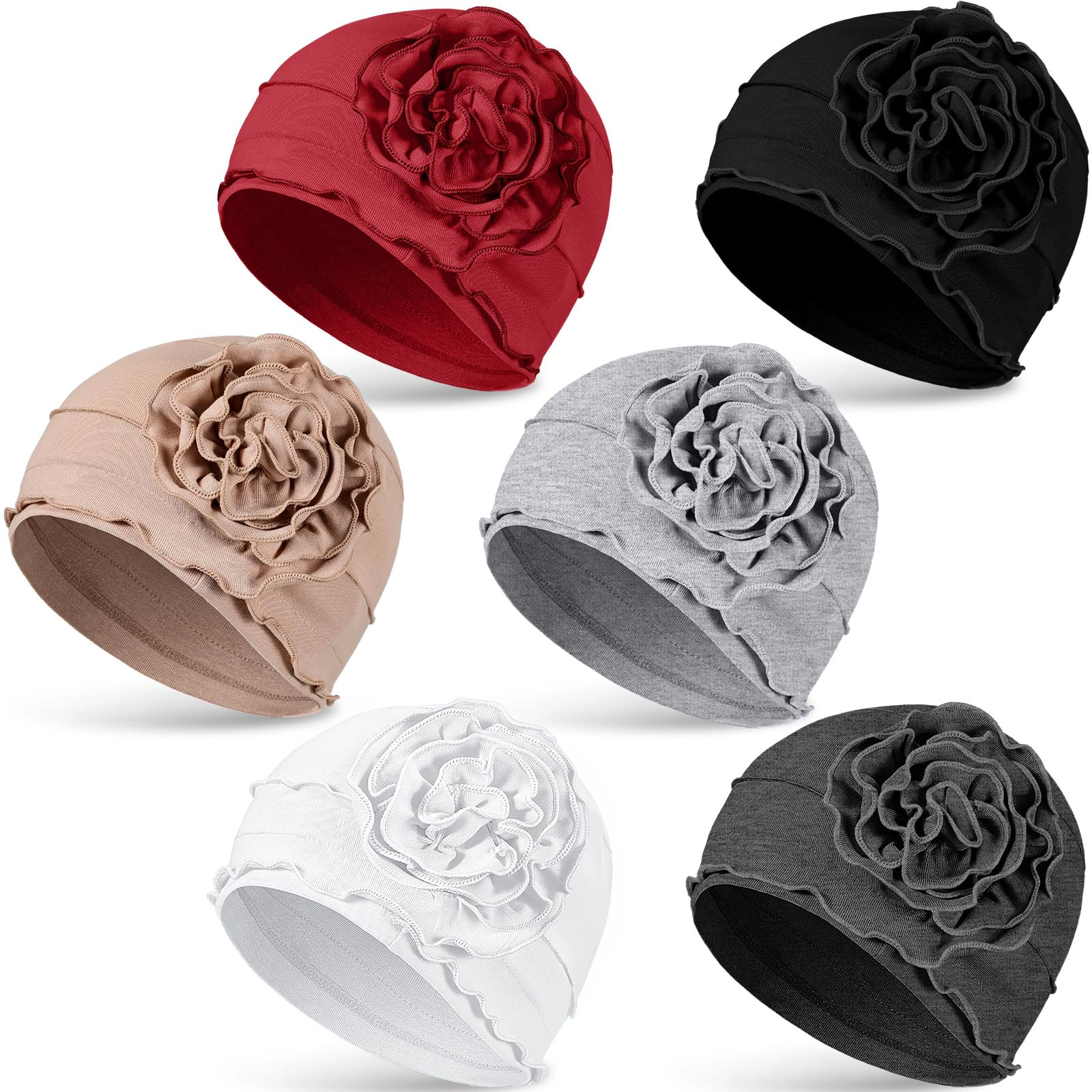 PIGFDK 6ton Chemo Headwear For Women Turban Beanie