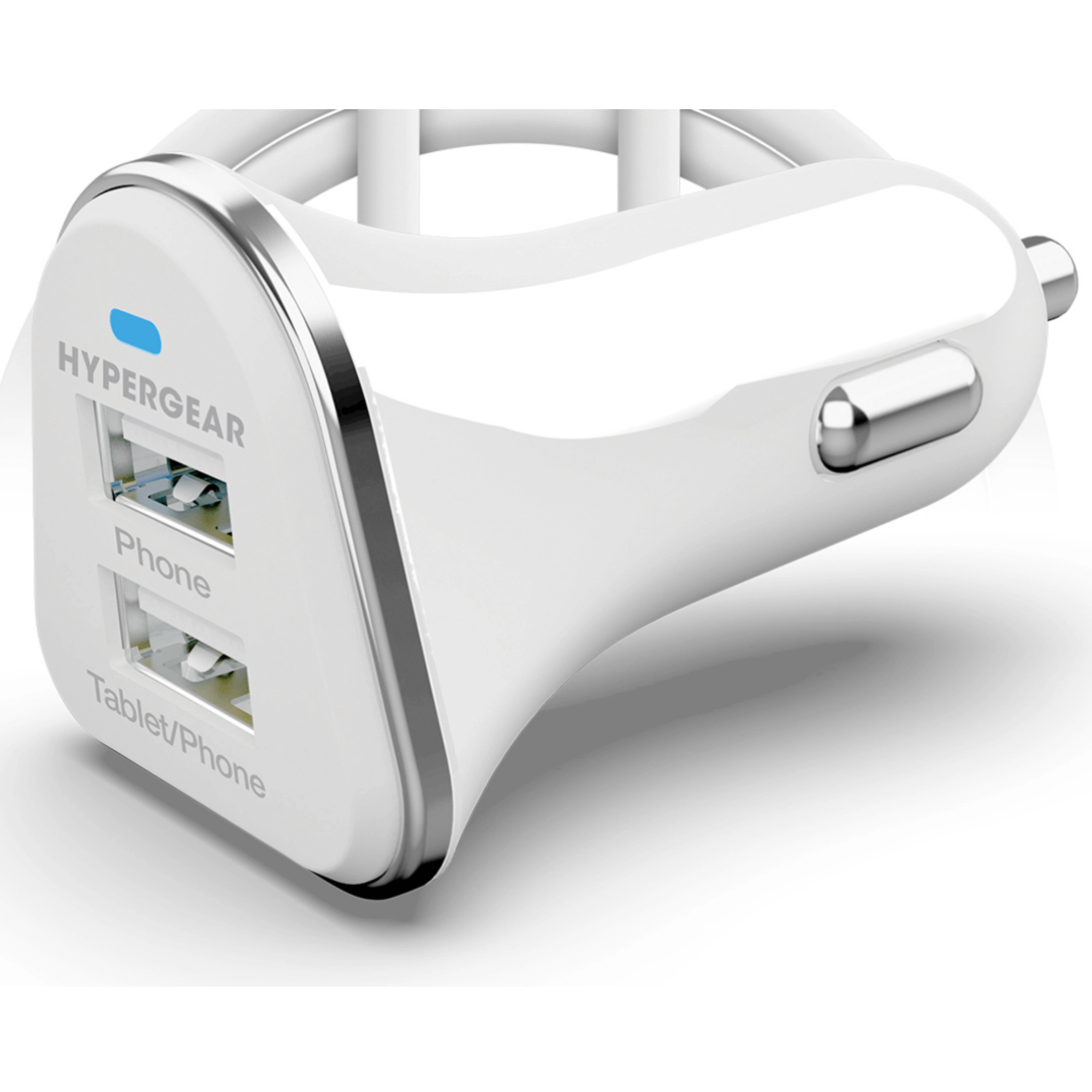 HyperGear Hi-Power Dual USB 3.4A Car Charger for iPhones and AirPods