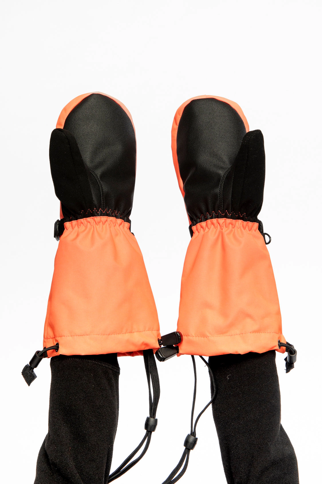 Deux par Boys Teknik Cordura-Reinforced Winter Mittens with Zippered Pocket
