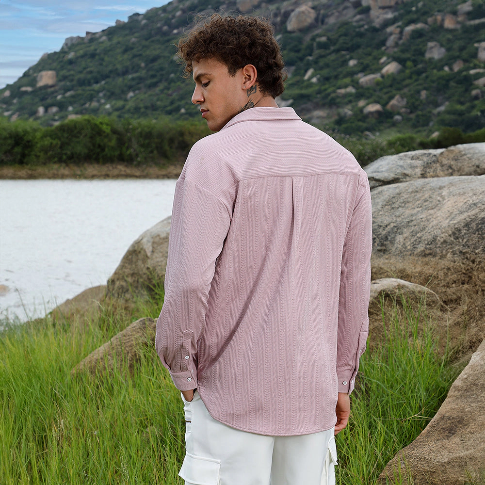 Spear-Textured Shirt