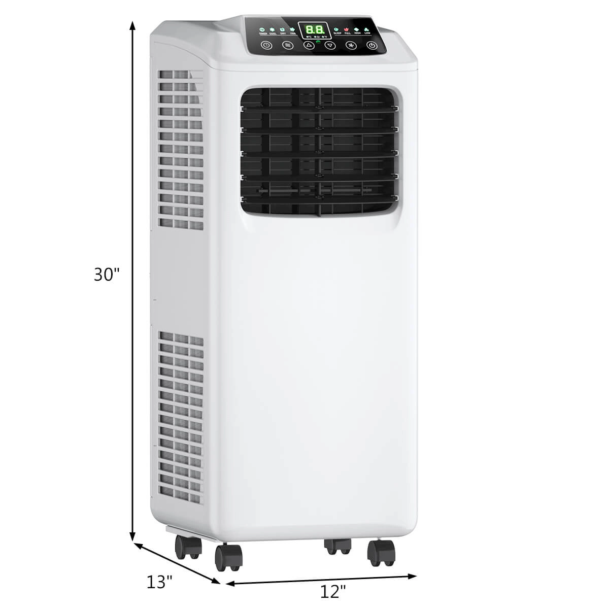 SlickBlue Portable AC Unit with Cooling, Dehumidifier and Fan Modes