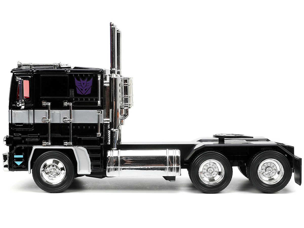 Jada Decepticon Nemesis Prime with Robot on Chassis "Transformers" TV Series "Hollywood Rides" Series 1/24