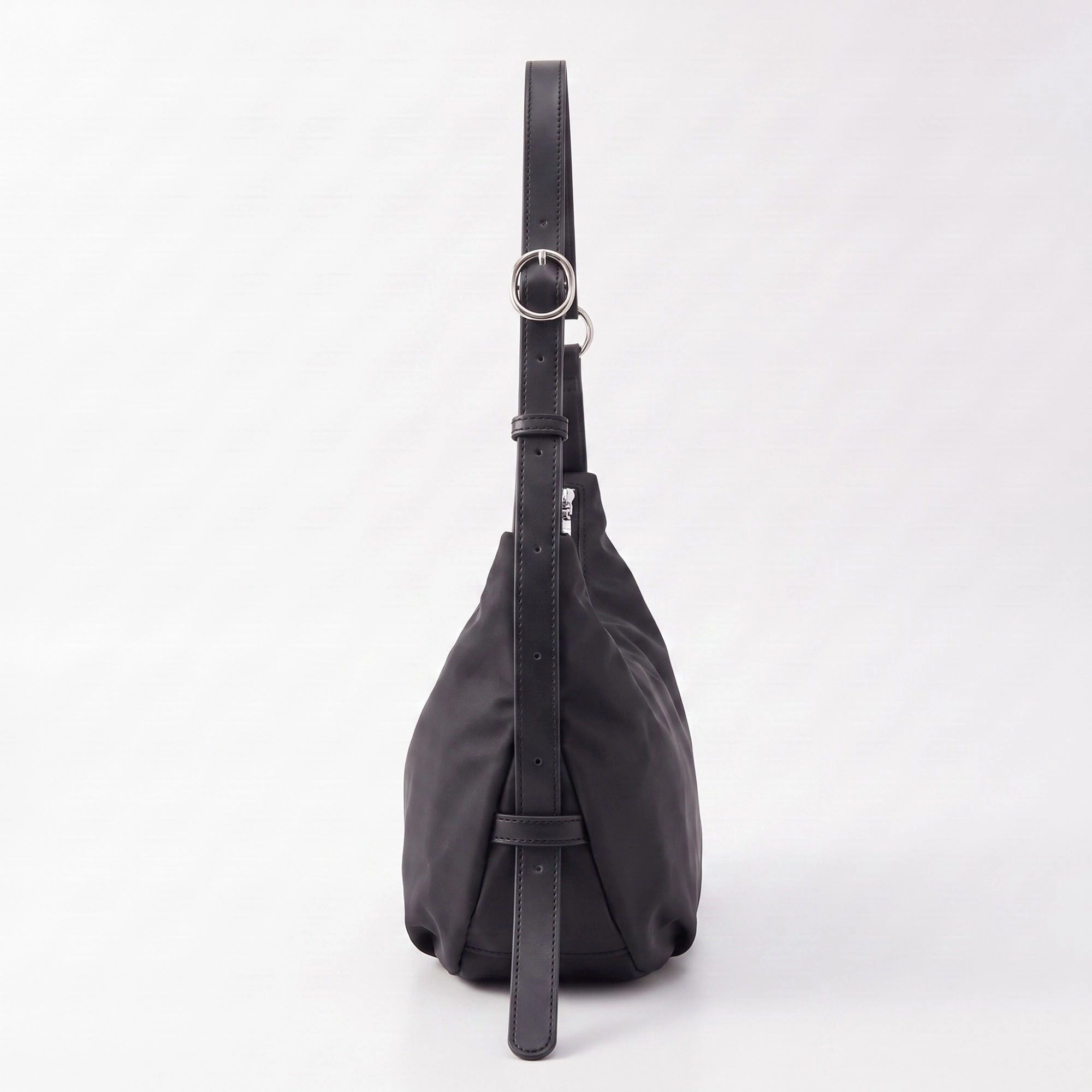 Alilang Women's Soft Hobo Shoulder Bag with Adjustable Strap and Zip Closure