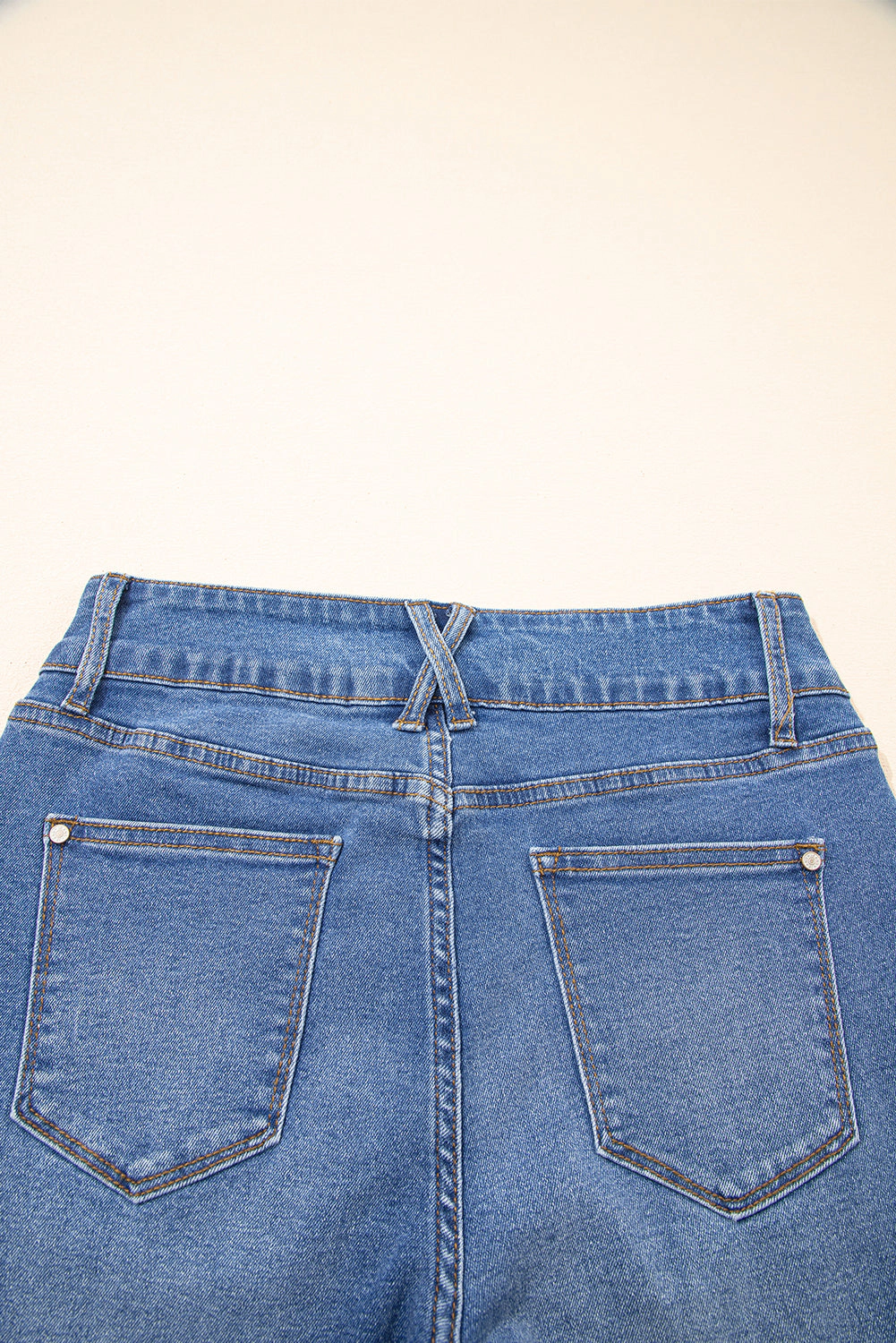 Threaded Pear Women's Mikaela Fly Straight Leg Jeans