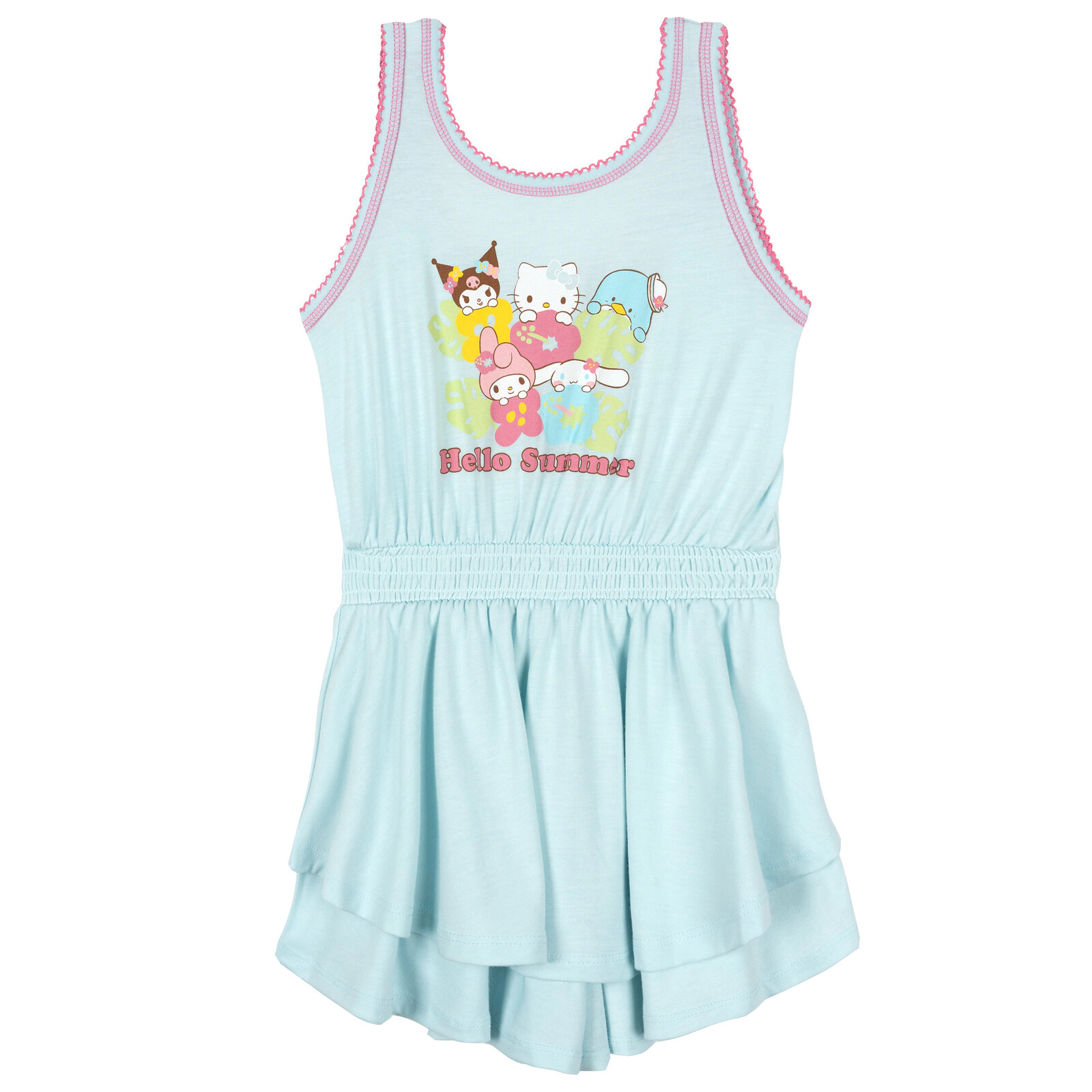 Hello Kitty Girls' Sleeveless Romper