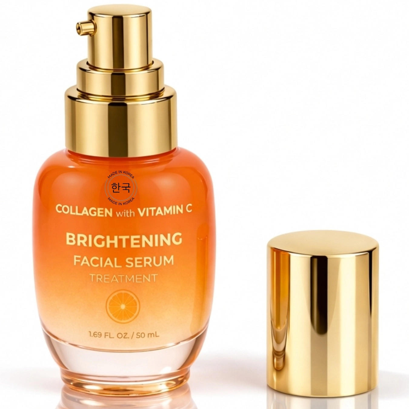 Lovery Collagen + Vitamin C Brightening Facial Serum - Korean Skincare Radiance Treatment