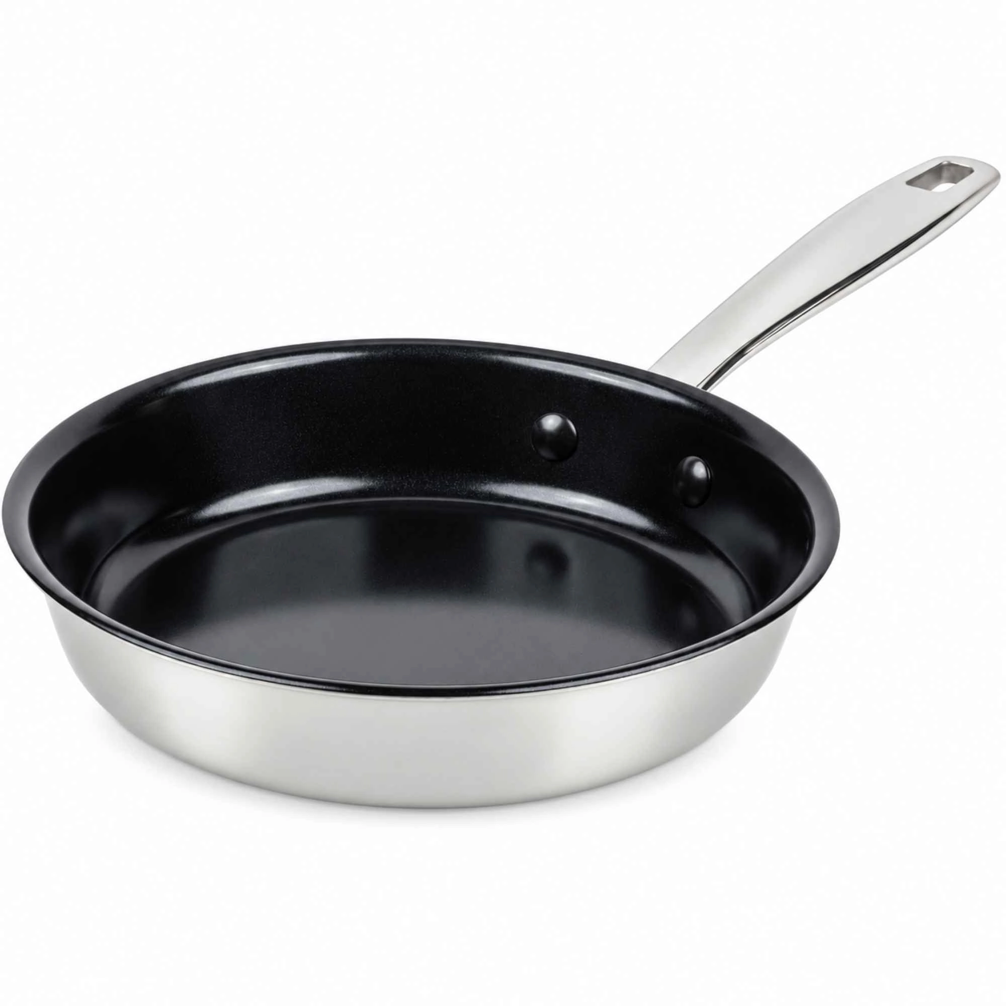 Alva Maestro 11-Inch Ceramic Nonstick Stainless Steel Frying Pan