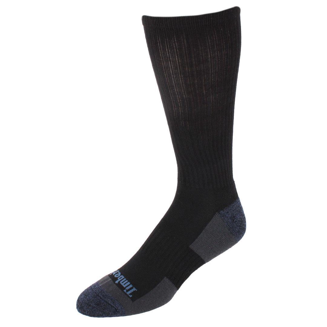 Timberland Men's Castleton Comfort Cushioned Crew Socks (4 Pack)