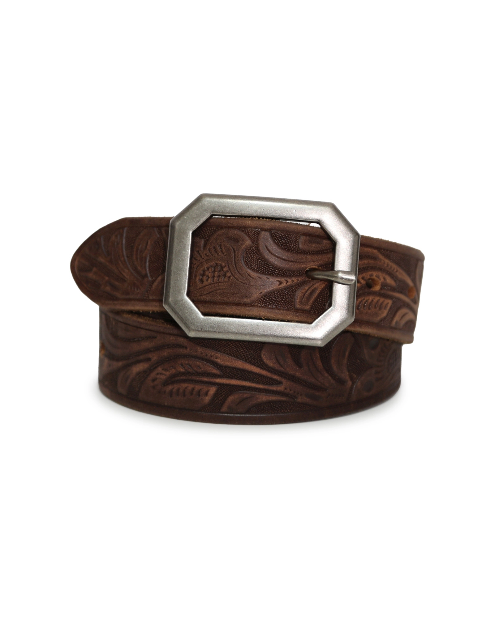 Belle & Bloom Stand By Me Embossed Leather Belt