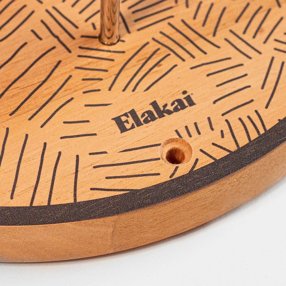 Elakai  Mount Elakai Mahogany Wayfarer Hook Ring Game