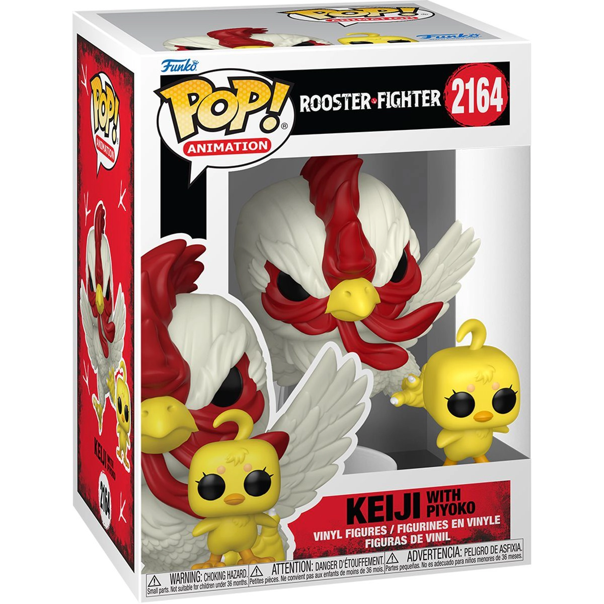 Funko Pop! Rooster Fighter: Keiji with Piyoko #2164