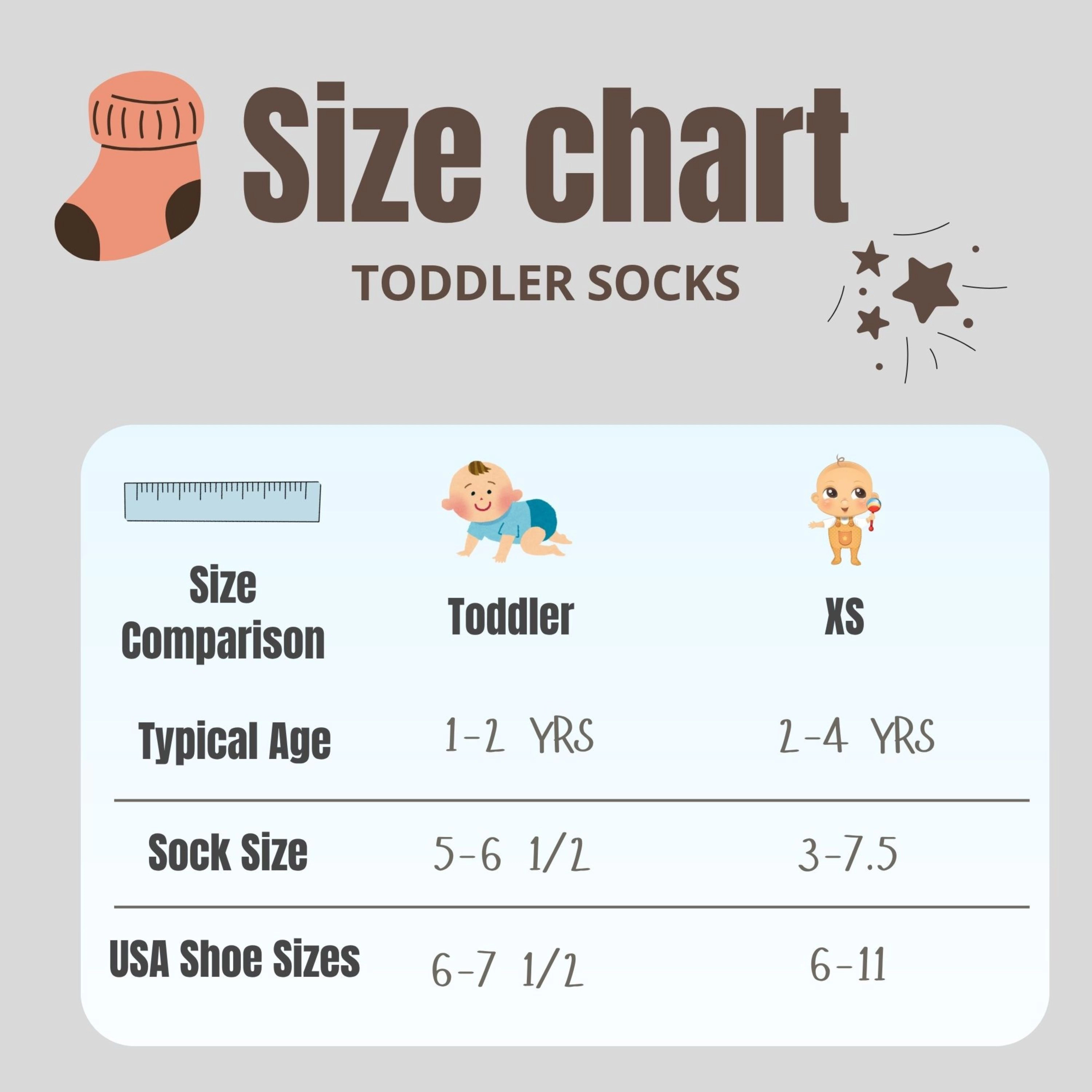 Wear Sierra Toddler Boys and Girls 3 Pair Cotton Crew Socks
