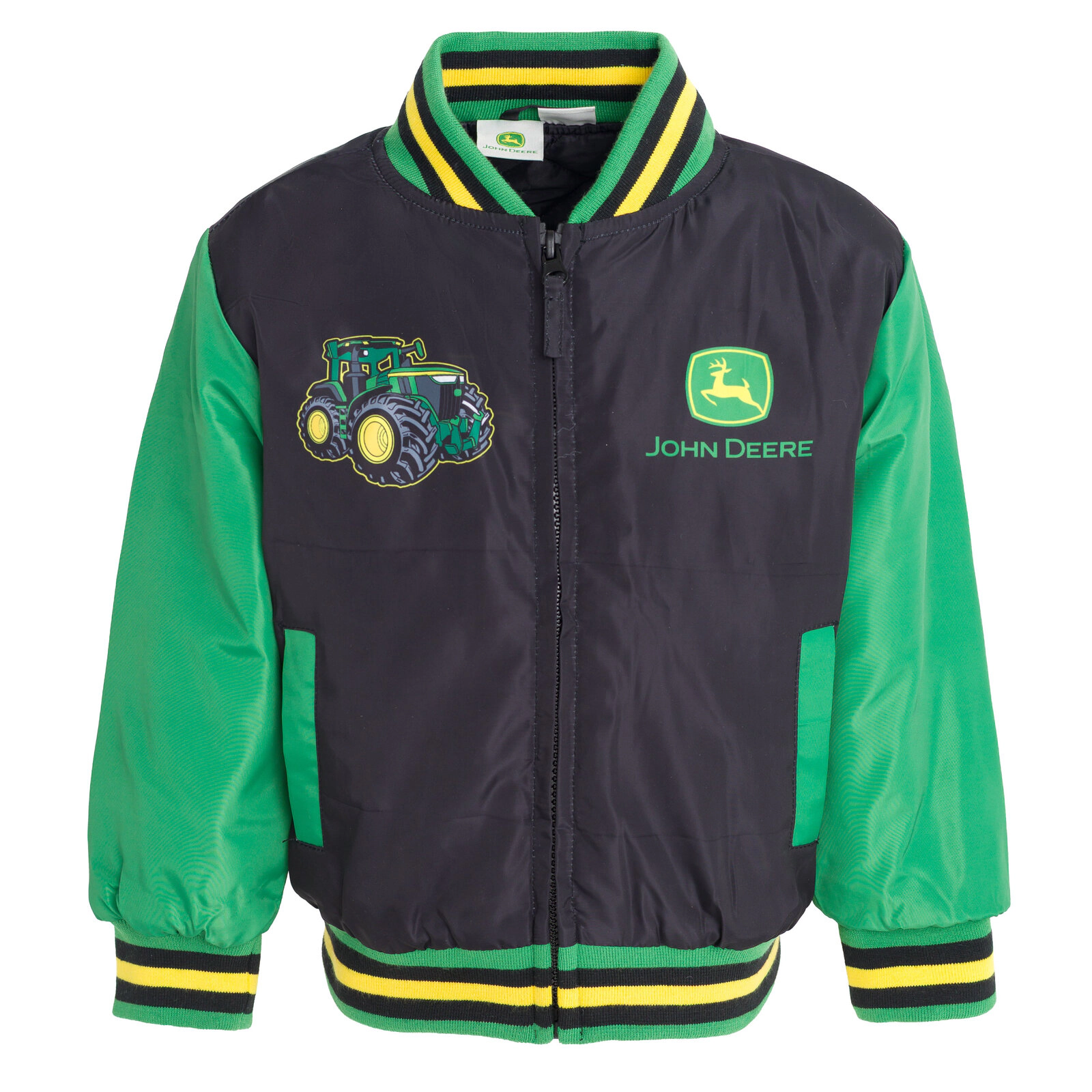 John Deere Boys' Varsity Bomber Jacket