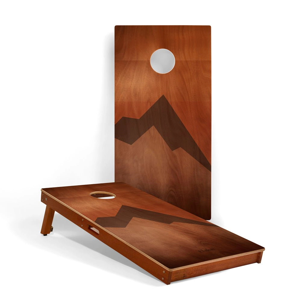 Elakai Retro Elakai Mahogany Pathfinder Cornhole Boards