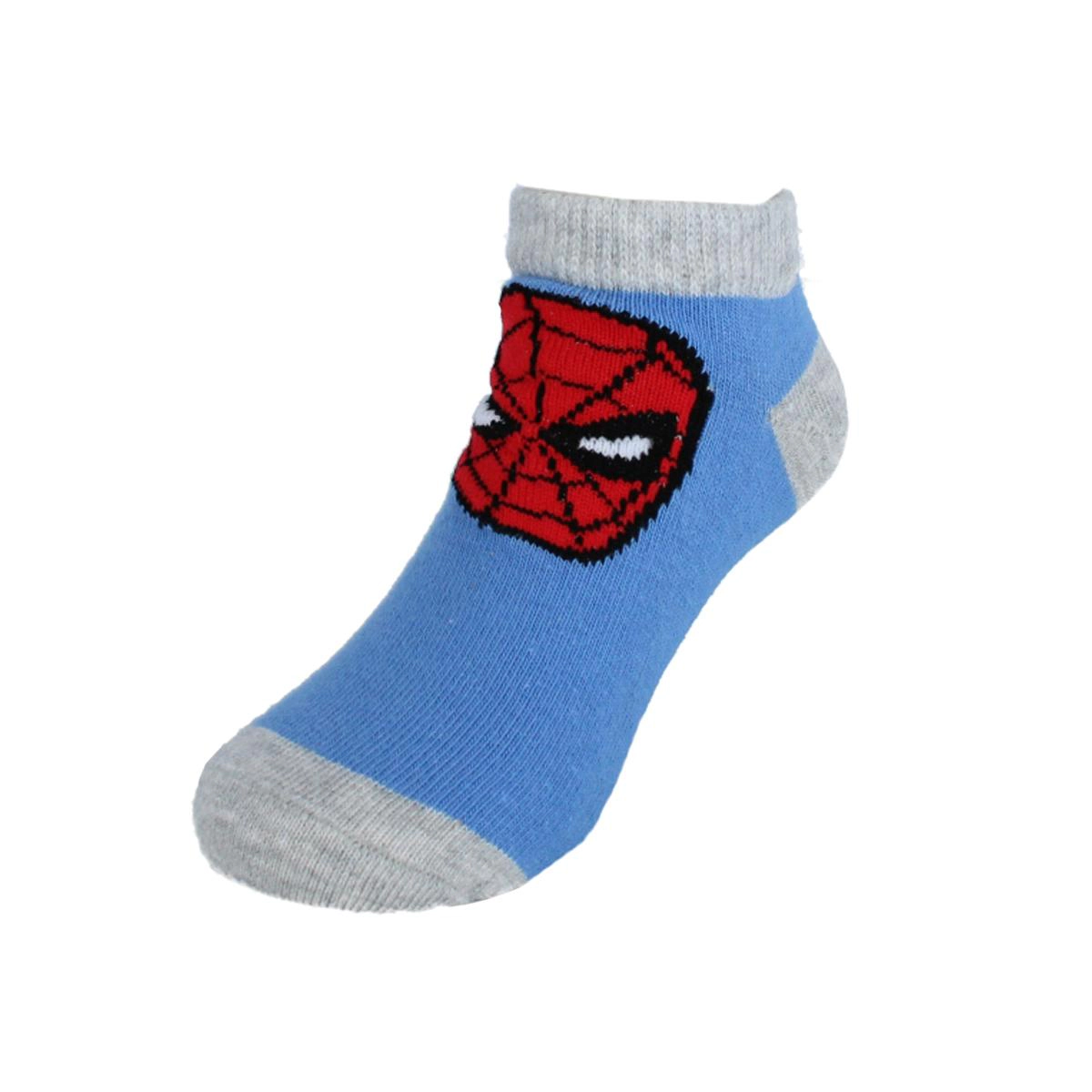 Textiel Trade Boy's Marvel Superhero Sneaker Socks (3 Pack)