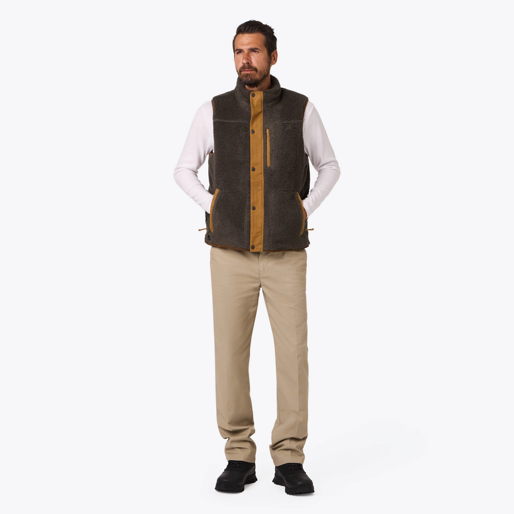 Mobile Warming Men's Ranch High-Pile Fleece Heated Vest