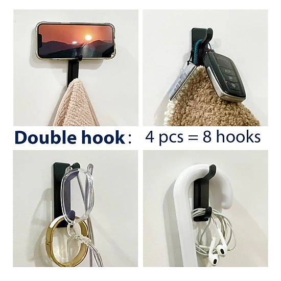 CovertSafe Strong Stick-on Hooks For Coat Towel - JCPenney