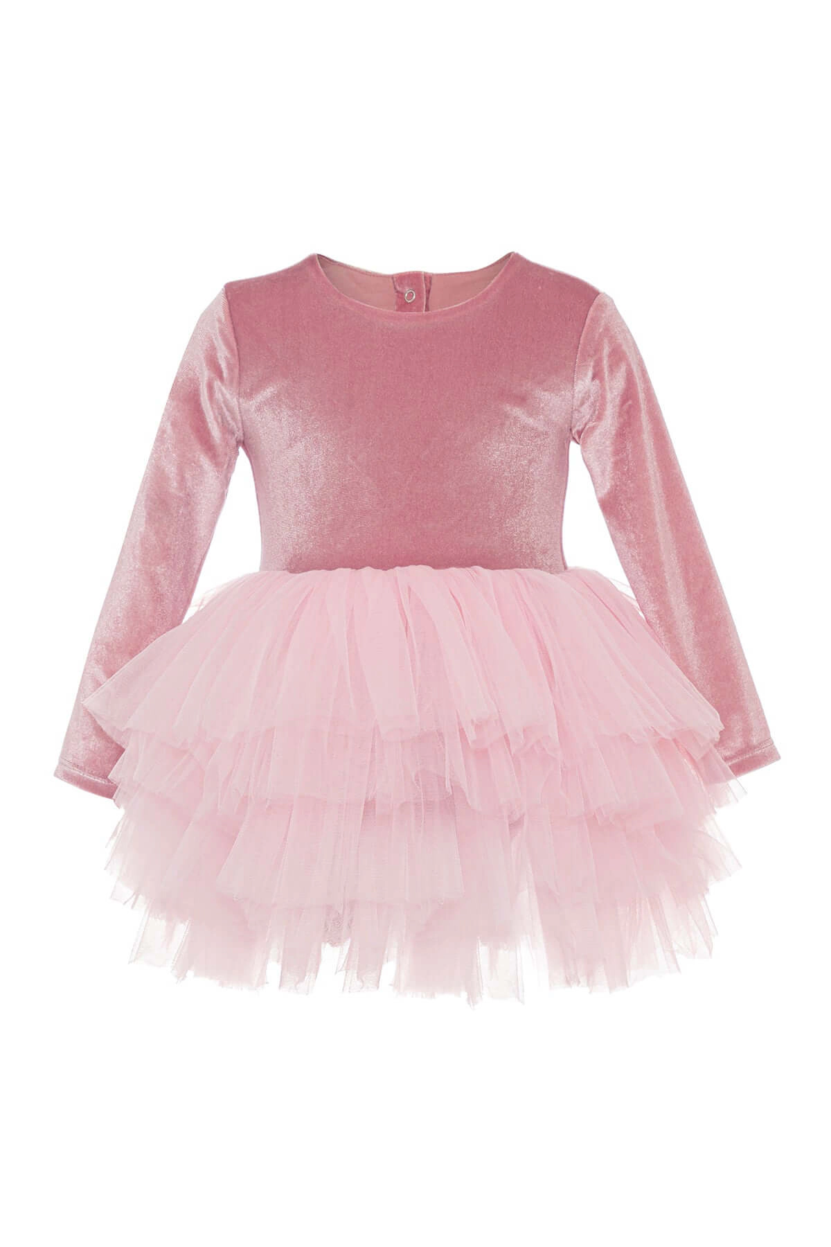 Mini Celebrities Girls Velvet Tutu Dress