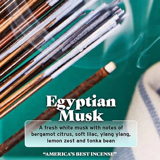 Wild Berry Egyptian Musk Incense Sticks, 100 Count, 11