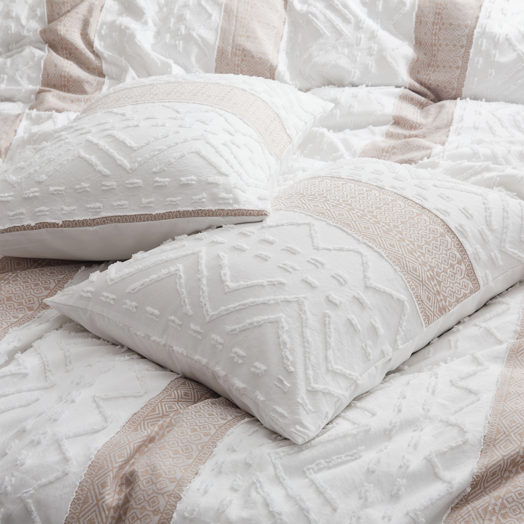 PEACENEST Soft Lightweight Duvet Cover Set, Casual All-Season Bedding Set