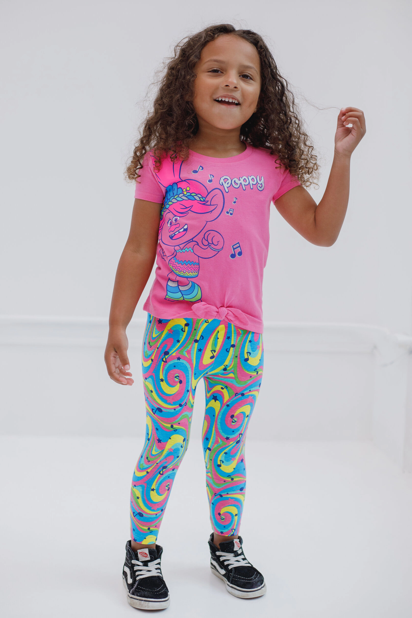 DreamWorks Trolls Girls' 2-Piece T-Shirt and Leggings Set