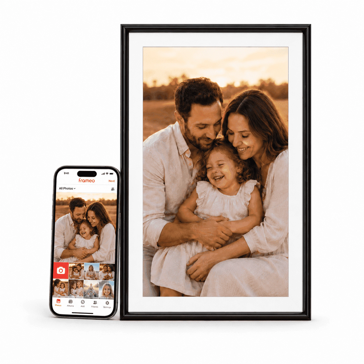 ELIME 15.6 Inch Wi-Fi Digital Picture Frame